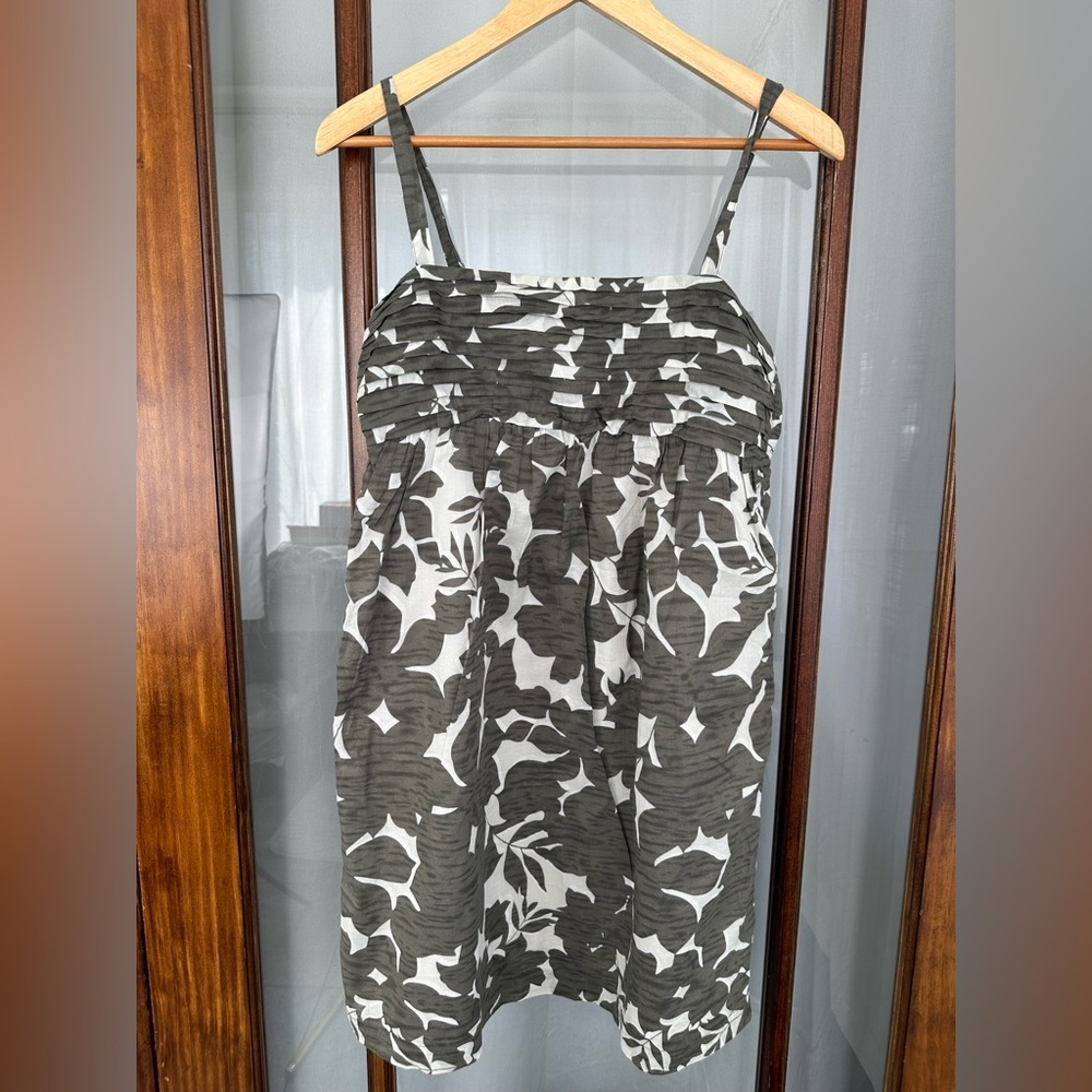 Y2K Old Navy‎ Floral Sleeveless Babydoll Mini Tank Dress Spring Medium Tropical